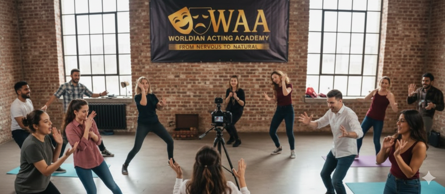 acting workshop practice session